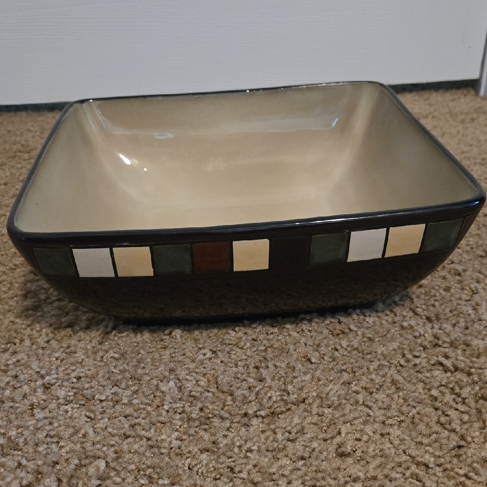 Home Trends 10inch Mosaic Serving Bowl
